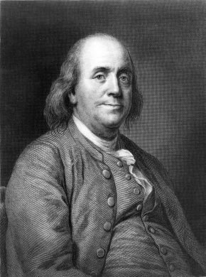 Portrait de Benjamin Franklin