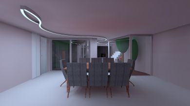 Dialux rendering for lighting design