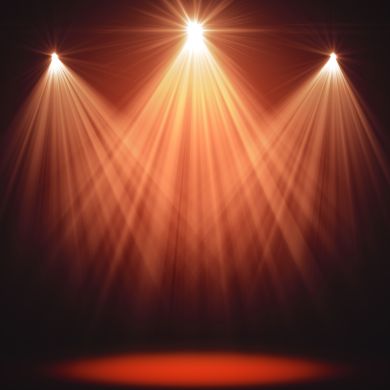 Palco iluminado Palco iluminado