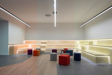 Room with lighting in different shades Room with lighting in different shades