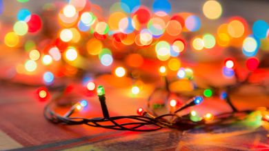 Luces navideñas LED de colores Luces navideñas LED de colores