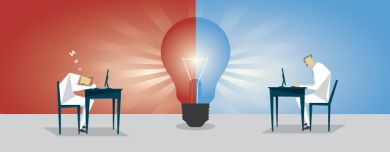 Imagen ilustrativa de la influencia de la iluminación en la productividad